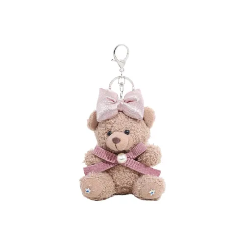 ZOCO Милый розовый бант украшение кукла плюшевая подвеска 10 см рекомендуемая высота