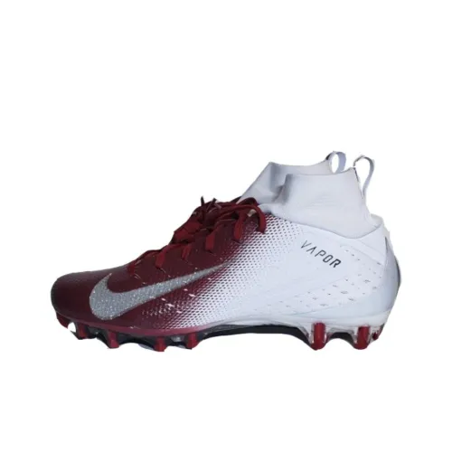 Nike Vapor Untouchable Pro 3 AG Искусственная трава Нескользящие Легкие Футбольные бутсы Унисекс Белый Красный