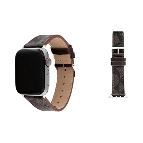 COACH Ремешок Apple Совместимость Коровья кожа Кожа Материал 42mm 44mm