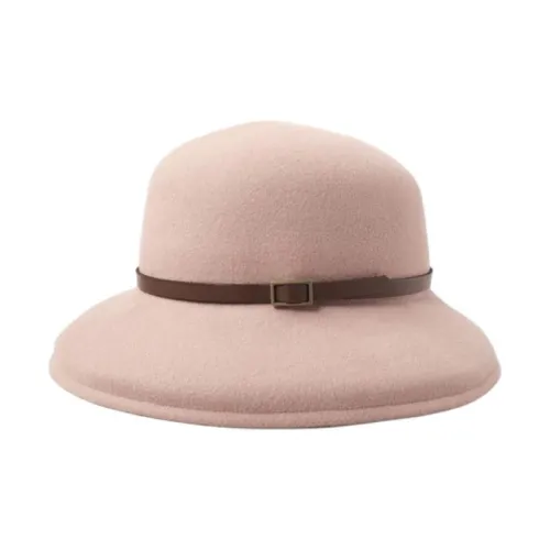 CA4LA Шерсть Коровья кожа Шляпы ведра Женские Розовый
