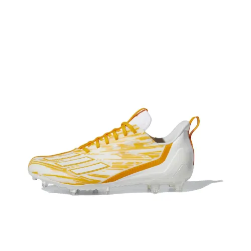 Adidas Adizero Cleats Устойчивые к истиранию футбольные бутсы Мужские Желто-белые