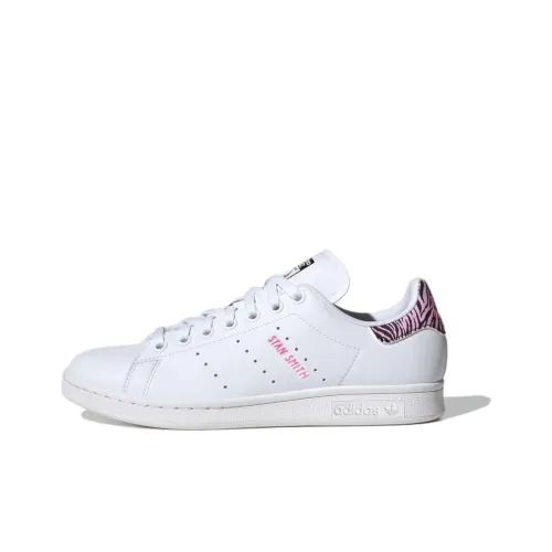 Adidas Originals Stan Smith Slip Resistant Abrasion Resistant Дышащий Низкий Топ Скейтборд Кроссовки Женские Белые