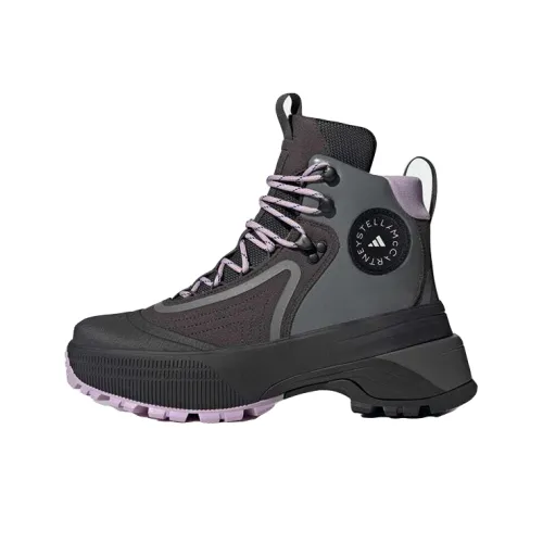 Adidas ASMC X TERREX Износостойкий и Водонепроницаемый Высокий Топ Уличная Обувь Женская Черная