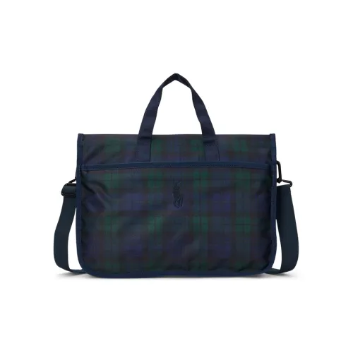 Polo Ralph Lauren Полиэстер Курьерская Сумка Детская Сумка Синий и Зеленый