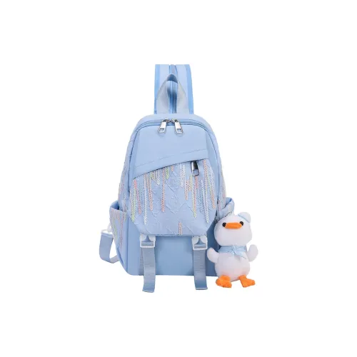 MOK Водонепроницаемый Рюкзак из ткани Унисекс Экрю Черный Фиолетовый Желтый Синий Розовый