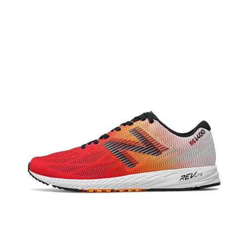 New Balance NB 1400 Low Топ Беговые кроссовки Мужские Темно-оранжевые