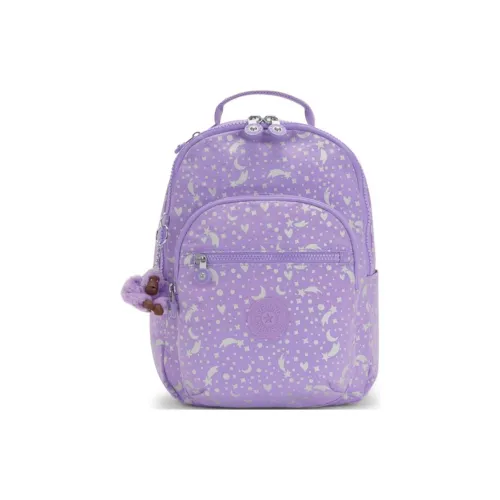Kipling Полиамид Рюкзак Маленький Женский Galaxy Metallic