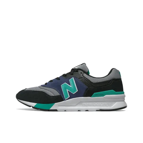 New Balance NB 997 Low Топ Беговые кроссовки Унисекс Черный Синий D Ширина