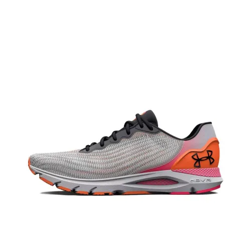 Adidas Originals Hovr Sonic 6 Low Топ Беговые кроссовки Женские Серый Оранжевый Красный