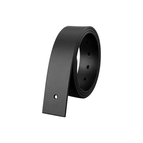 Cows Reign Безголовая пряжка Нет ремня Лицевая коровья кожа Ремни Мужской Ширина 3,7CM 3,4CM 2,9CM