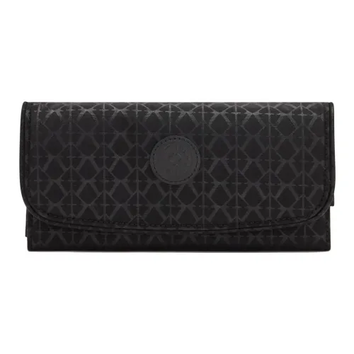 Kipling Полиамид Кошелек Большой Женский Черный