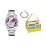 Двусторонний детективный лазерный светящийся на светодиодах часы, радостное издание, браслет, коробка