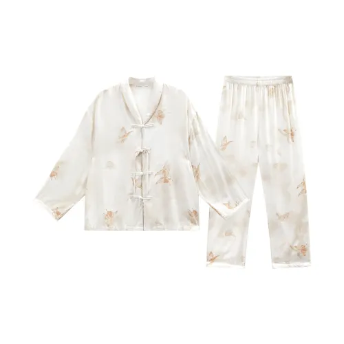 GUKOO Пижамный комплект женский абрикосовый