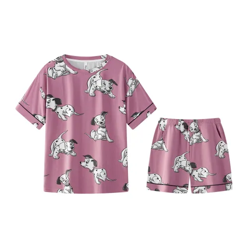 Gongdie X Disney Пижамный комплект унисекс розовый красный