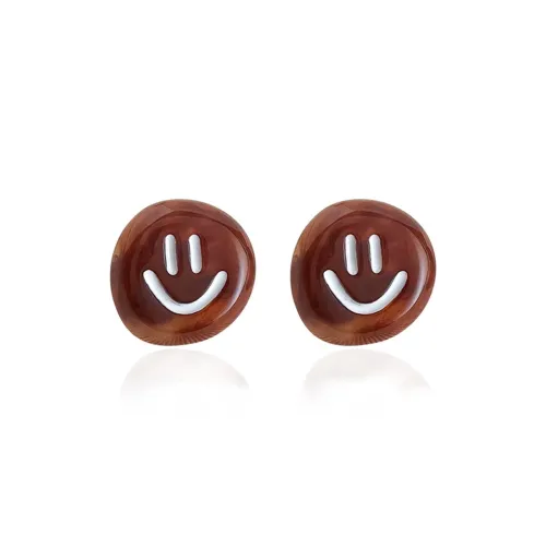 VKVK Серьги-гвоздики из серебра 925 пробы женские