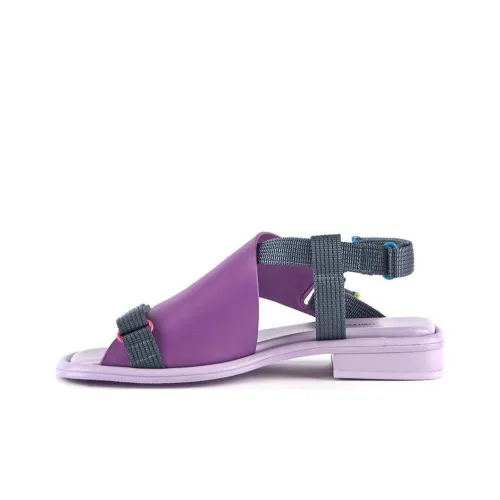 UNITED NUDE Tara Rei Lo one Ремень Сандалии 3,5 см Женские Фиолетовые