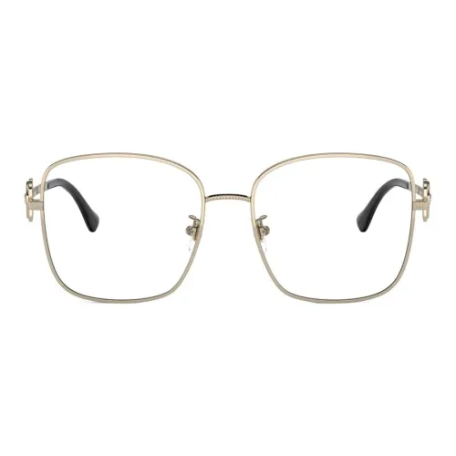 VERSACE Металл Нерегулярная форма Оправы для очков Женские Золото