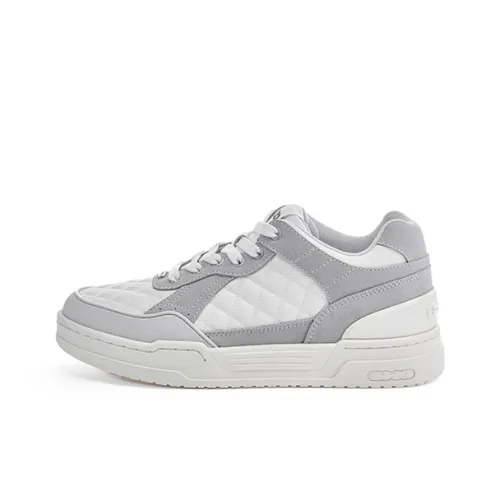 GOODBRAND Низкие кроссовки для скейтбординга унисекс Vick серого цвета