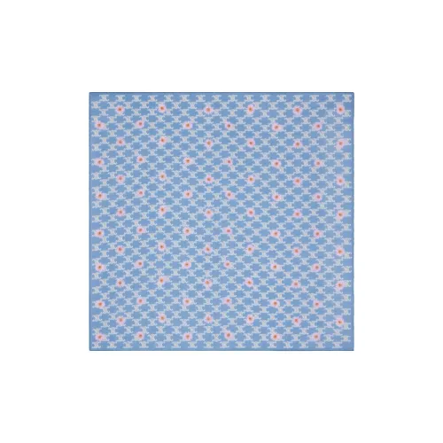 CELINE Хлопковый шелк Шарфы Женские Синий