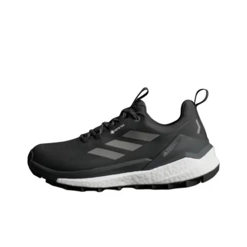 adidas Terrex FREE HIKER Slip-Resistant Водонепроницаемый Низкий Топ Альпинизм Походная обувь Женская Черная
