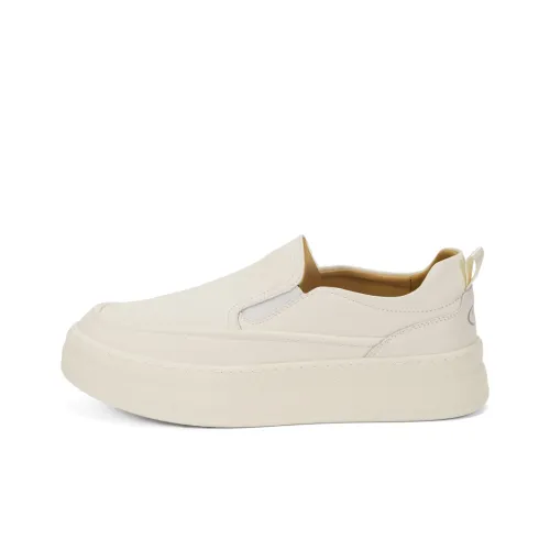 TOM TAILOR Амортизаторы Slip-resistant и устойчивые к истиранию Низкий топ Повседневная обувь Мужская Бежевый