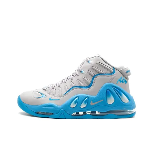 Nike Air Max Uptempo MID Топ Баскетбольные кроссовки Унисекс Синий