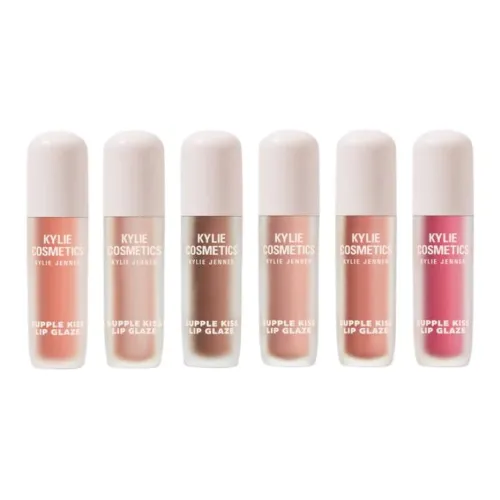 Kylie Cosmetics Supple kiss Набор OF 6 ГЛосс для губ Glossy Легко смешивается Длинное время Прозрачный 3г*6