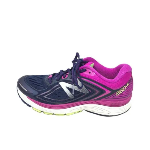 New Balance 860 Low Топ Беговые кроссовки Женские Toxic Ягодно-фиолетовый