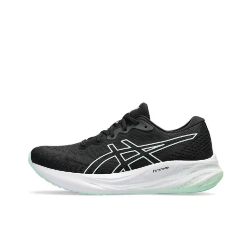 Asics Gel Impulse 15 Беговые кроссовки Низкий верх Черный Зеленый Женские