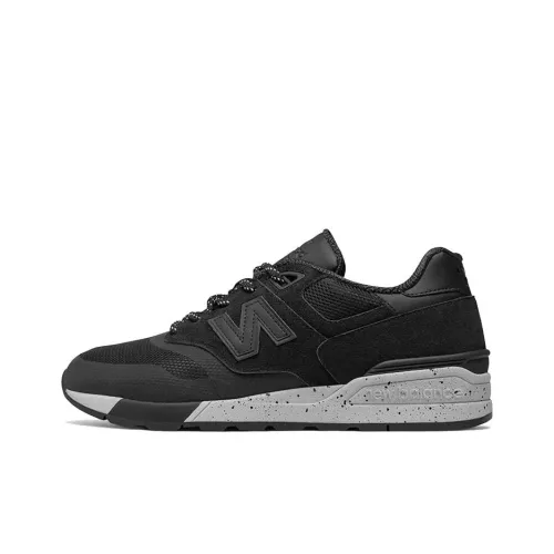 New Balance NB 597 Low Топ Беговые кроссовки Мужской Черный