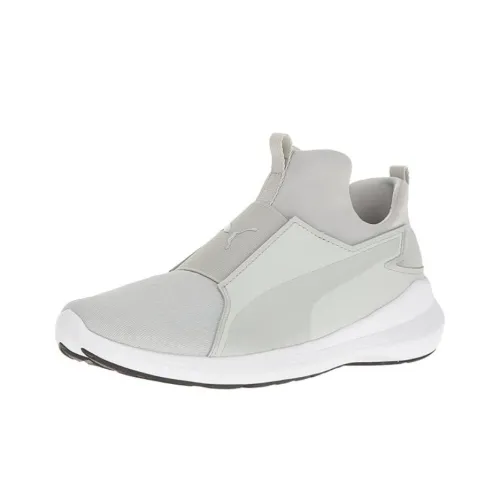 PUMA Rebel Амортизация Износостойкие Низкие Кроссовки для Бега Женские Белые