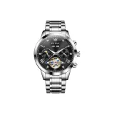 Стальной браслет, глубокий черный.