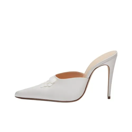 MAGDA BUTRYM Домашние тапочки 10,5 см Женские Белые