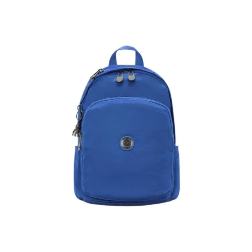 Kipling Полиамид Рюкзак Средний Унисекс Сатин Синий