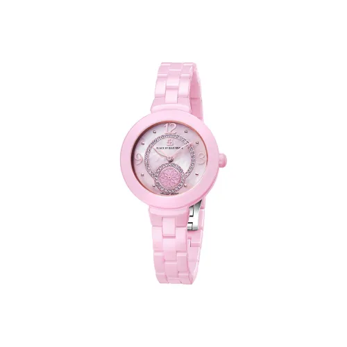 BLACK BY BLUE BRAVE 4B Кварцевый механизм Женские часы 34 мм Жемчужная раковина Цвет