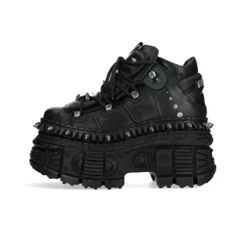 NEW ROCK Женские повседневные туфли Унисекс Черный