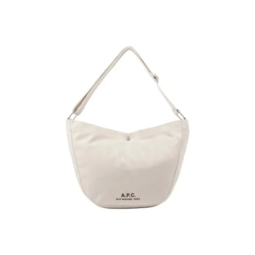 A.P.C Canvas Bag Handbag Shoulder Bag Women's Beige