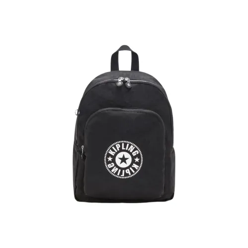 Kipling Полиамид Рюкзак Средний Мужской Черный