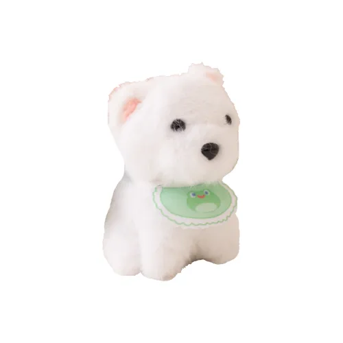 Tranquility and elegance Милый Вест-хайленд Белый Терьер Щенок Кукла Плюшевая Подвеска 12 см Рекомендуемая высота