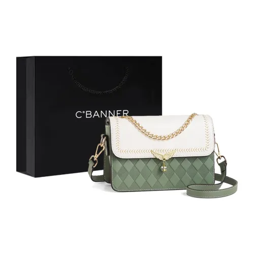 C°BANNER Сумка через плечо из коровьей кожи с синтетической кожей маленькая квадратная сумка женская