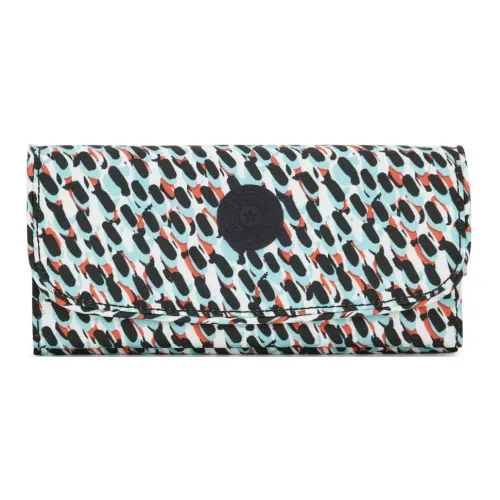 Kipling Переработанный полиэстер Кошелек Большой Женский Абстрактный с принтом