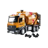 Большая смесь грузовика + 6 сплавных инженерных машин + 28 дорожных знаков + карта + материалы для смешивания