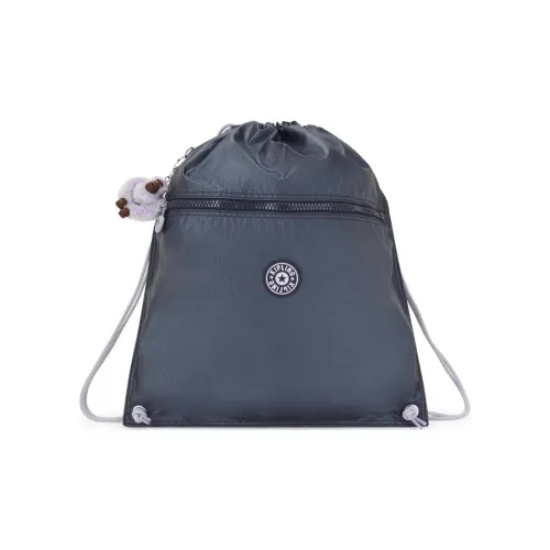 Kipling Полиамид Рюкзак Средний Женский Синий