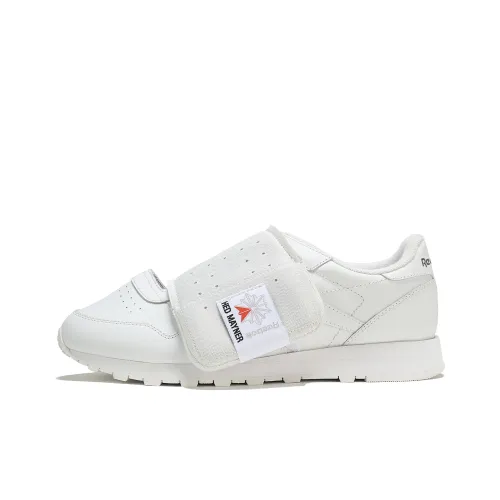 HED MAYNER совместный бренд x Reebok совместный бренд Classic Leather Low Топ Кэжуал Унисекс Белый