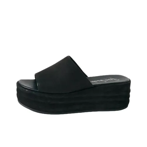 FREE PEOPLE Слипоны 7 см Женские Черные