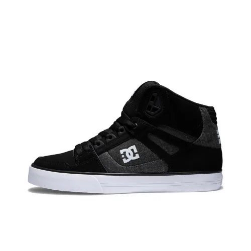 DC Shoes High Топ Скейтборд Кроссовки Мужские Черные