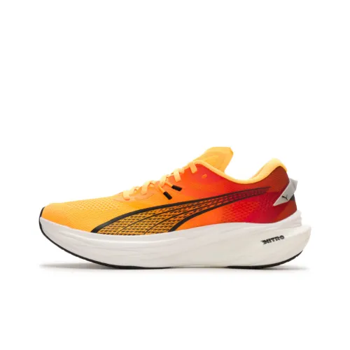 PUMA Deviate NITRO 3 Беговые кроссовки Низкий топ Желтый Черный Мужской