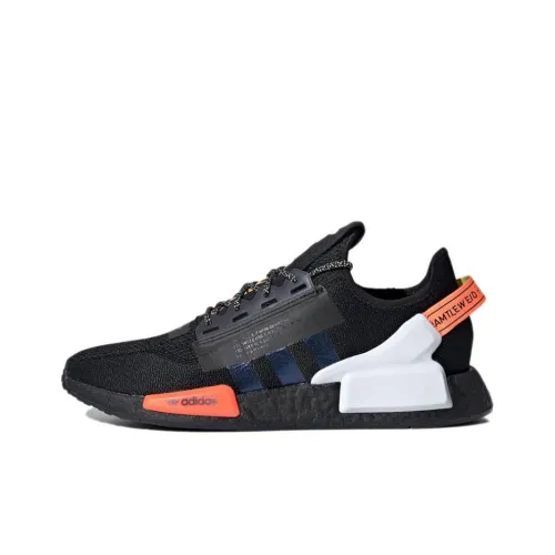Adidas Originals NMD_R1 V2 Устойчивый к истиранию Дышащий Низкий Топ Повседневная Обувь Мужская Черный Оранжевый