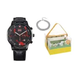 MEIKO шестисупутниковый кварцевый часы подарочная коробка