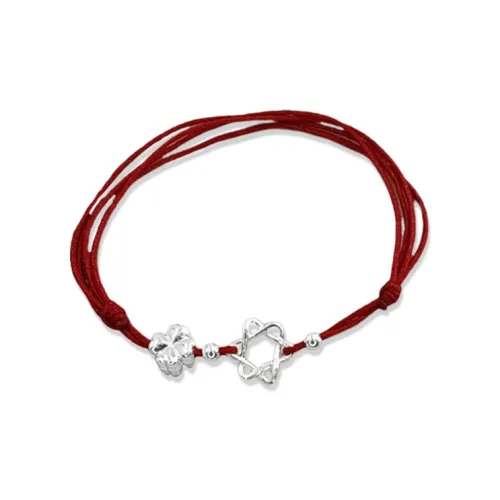 WANLIACC Сплав Шестиконечная Звезда Счастливая Трава Ручной Веревка Женские